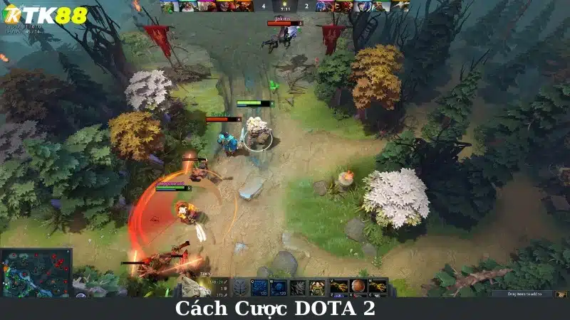 Cách cược DOTA2