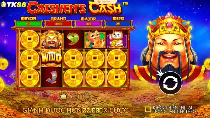 Caishen Cash là tựa game sở hữu nét độc đáo, riêng biệt