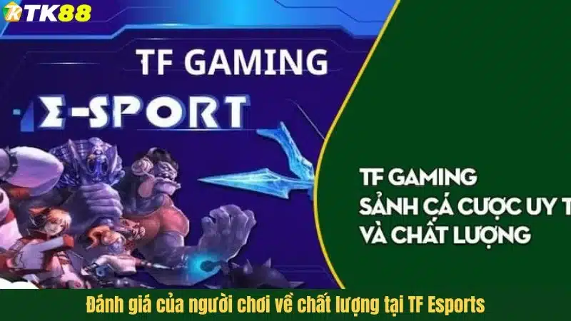 Nhận định của cộng đồng về chất lượng tại TF Esports