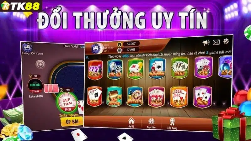 Giới thiệu khái niệm game bài đổi thưởng trực tuyến 