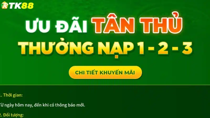 Khuyến mãi nạp đầu phù hợp với thành viên mới