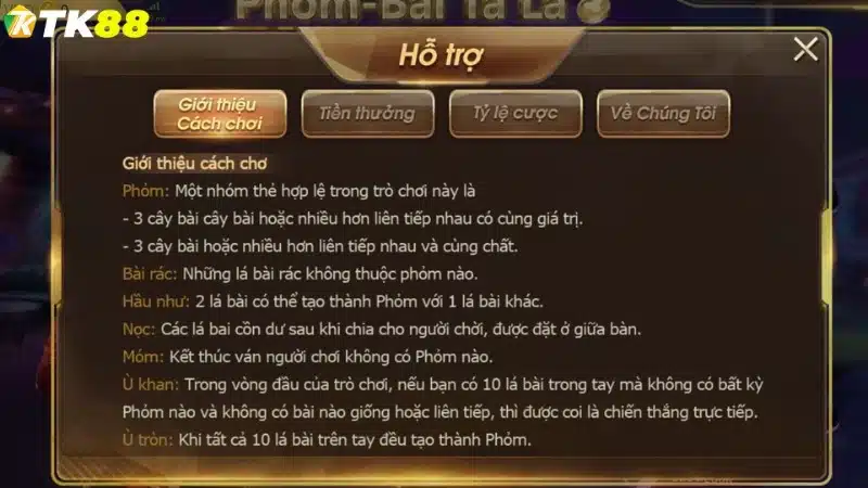 Phỏm tại nhà cái có cách tính điểm dễ thực hiện