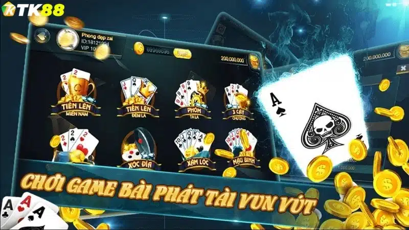  Tham gia game bài đổi thưởng ăn khách nhất hiện nay