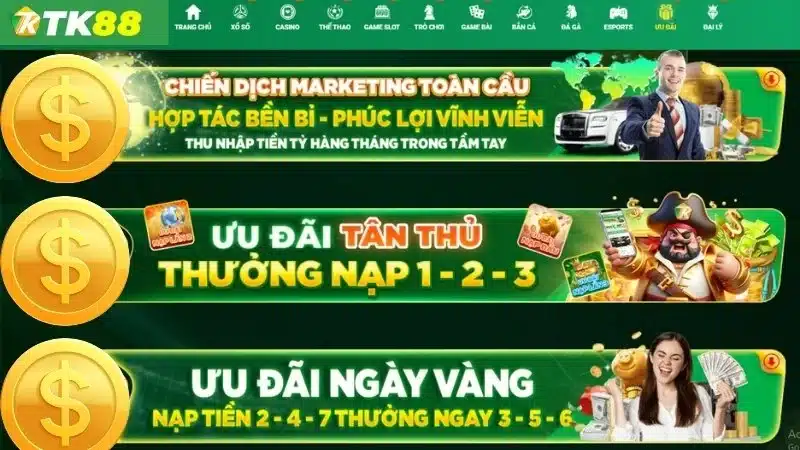 Ưu đãi nạp đầu siêu xịn